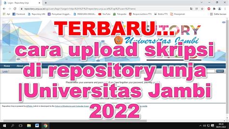Cara upload repository unja Hort